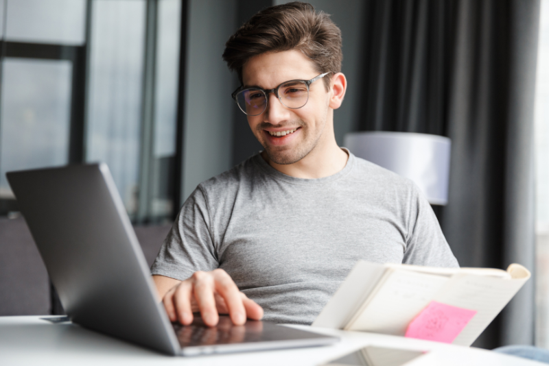 Website - Man on Computer-1