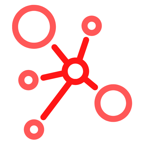 Symbol icon for a network